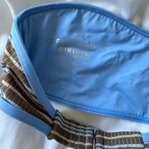 FRANKIES ROSABELLA STRIPED BANDEAU - Picture 5 of 8